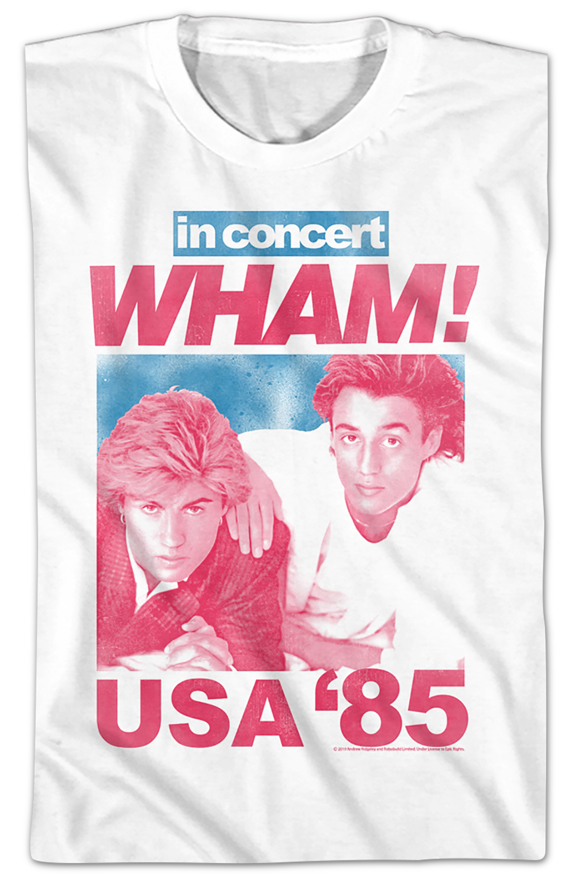 Youth '85 USA Concert Wham Shirt