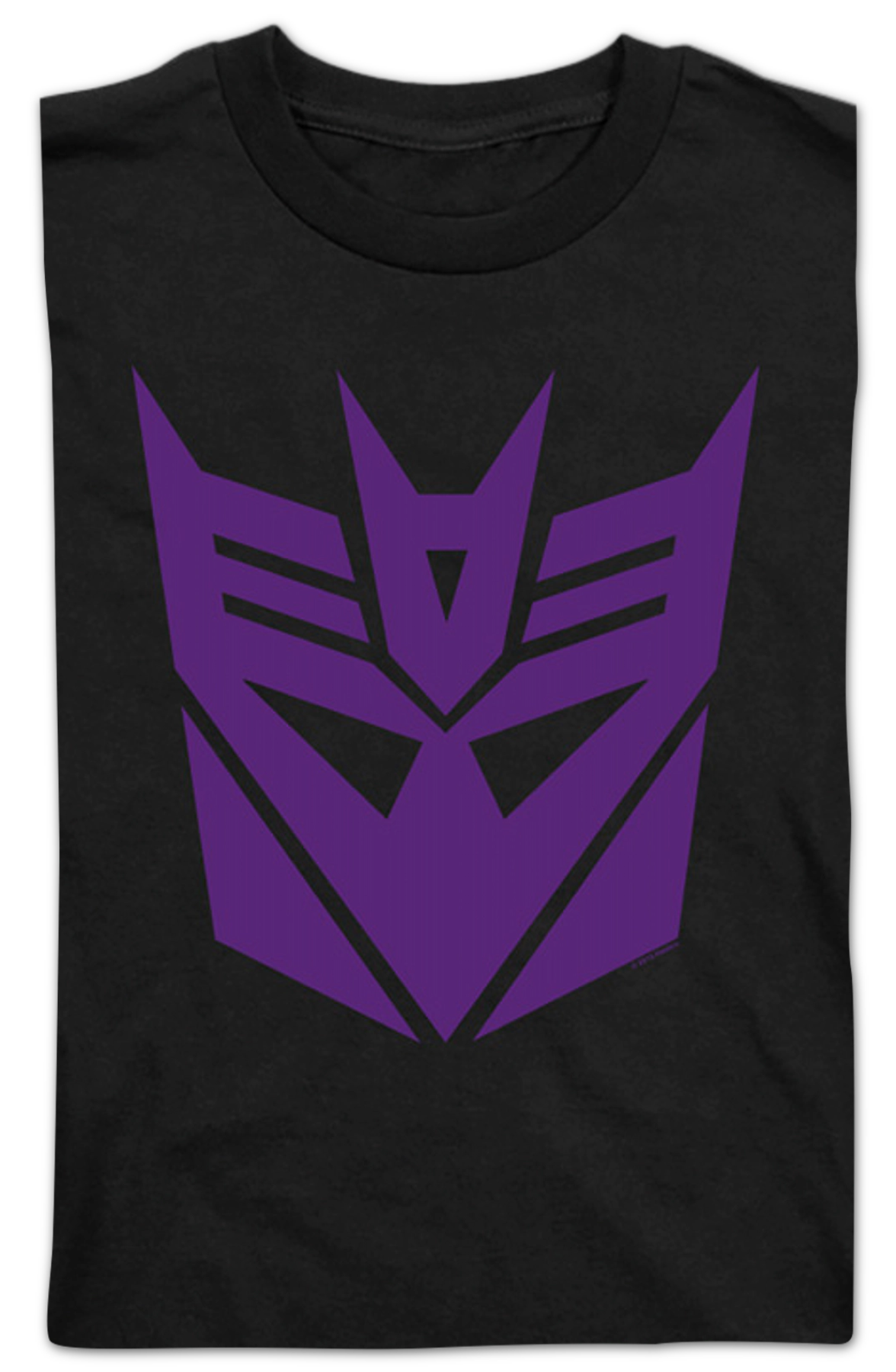 Youth Black Decepticon Logo Transformers Shirt
