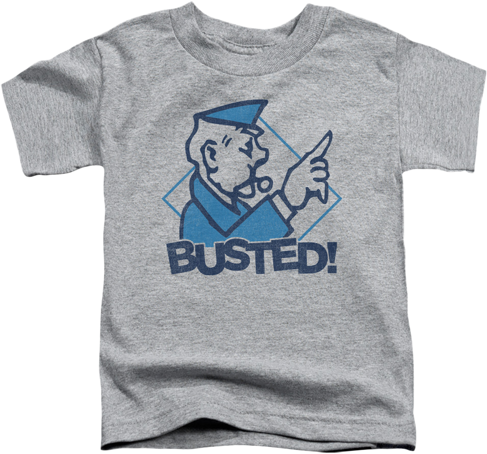 Youth Busted Monopoly Shirt
