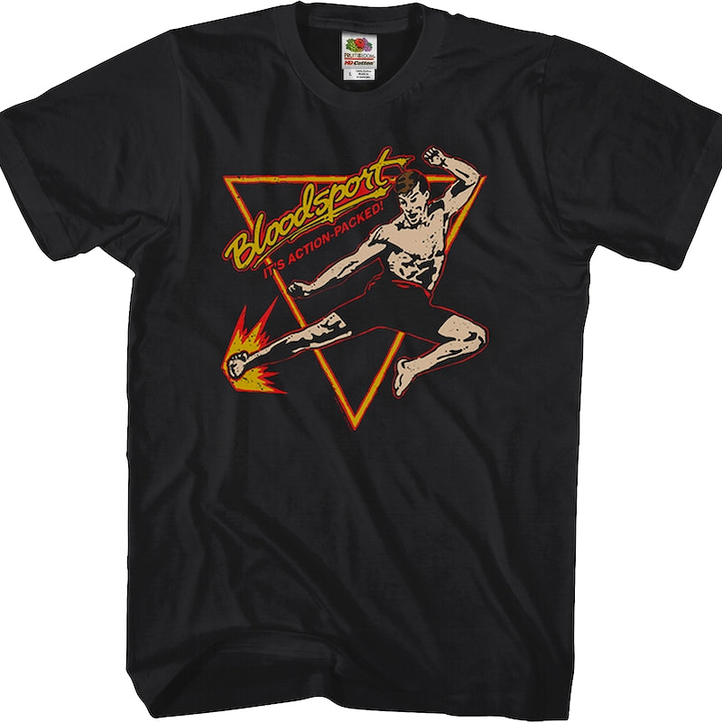 Action Packed Bloodsport T-Shirt
