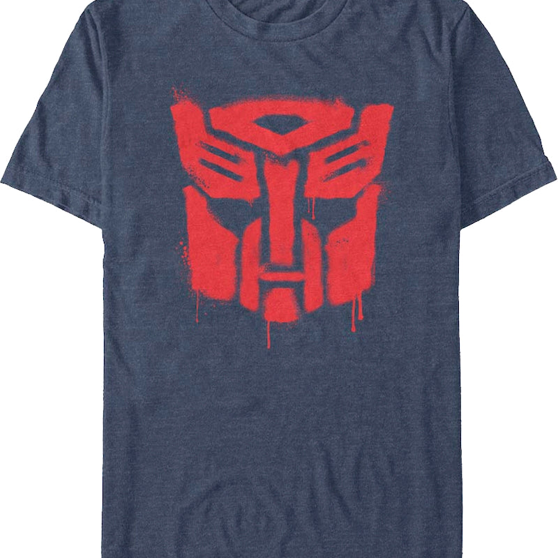 Autobot Graffiti Logo Transformers T-Shirt
