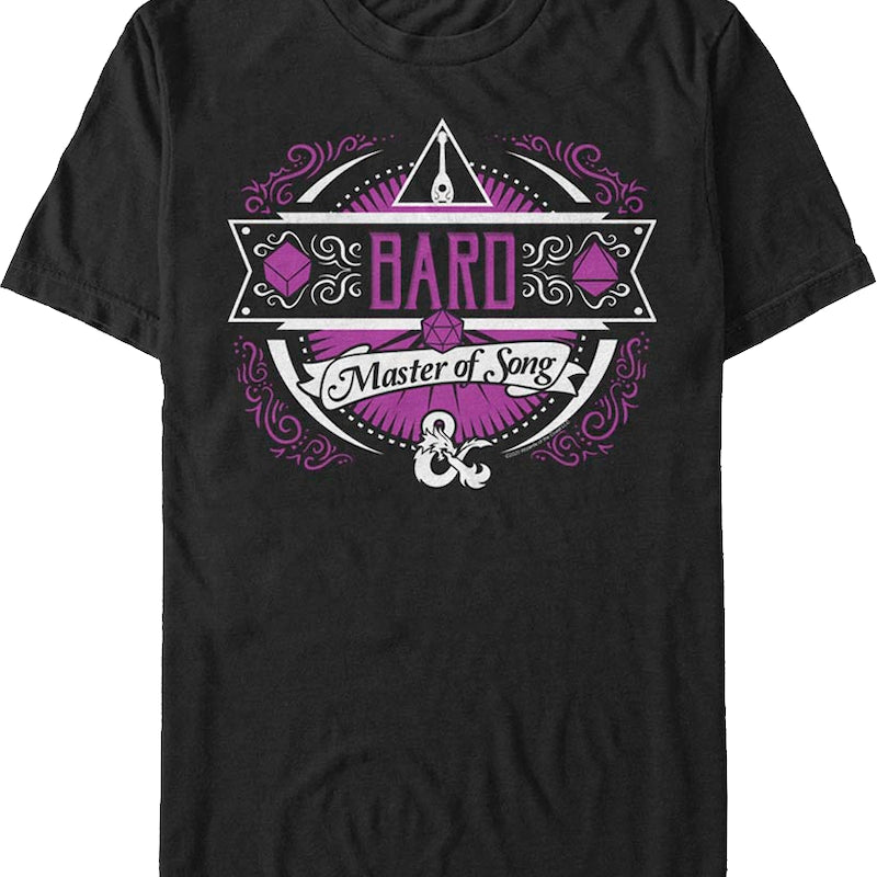 Bard Dungeons & Dragons T-Shirt