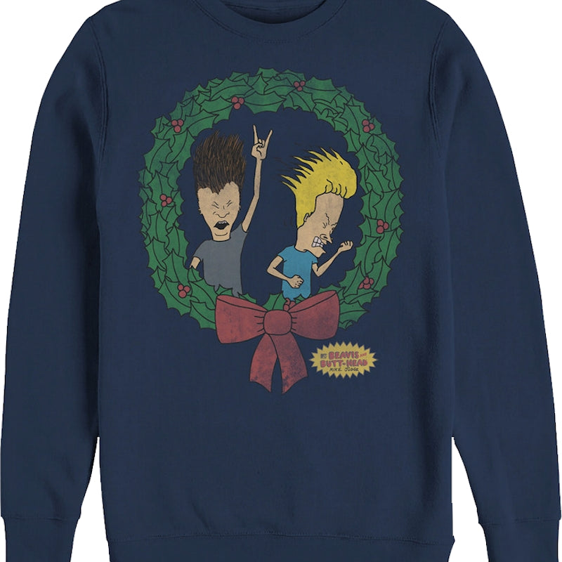 Beavis And Butt-Head Christmas Sweatshirt
