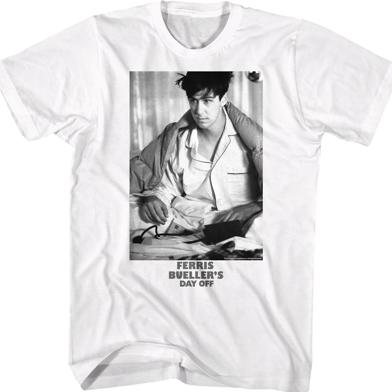 Black and White Cameron Photo Ferris Bueller's Day Off T-Shirt