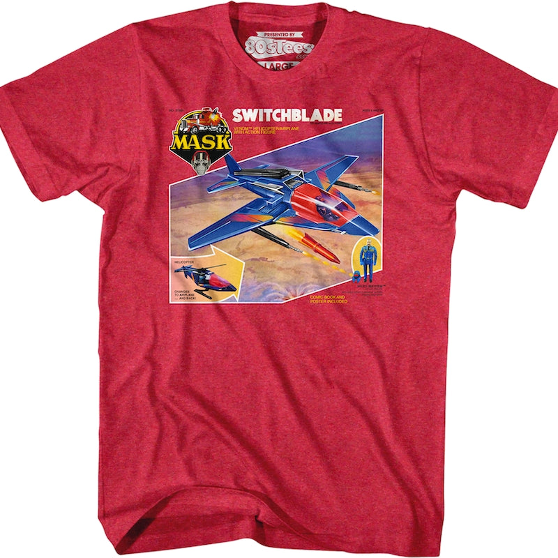 Retro Box Art Switchblade MASK T-Shirt