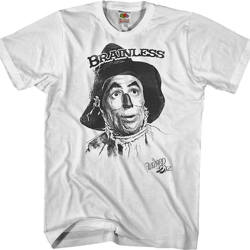 Brainless Scarecrow Wizard Of Oz T-Shirt