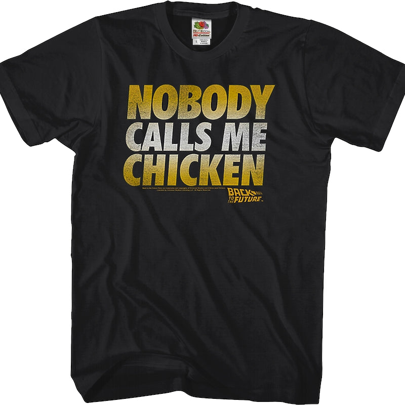 Chicken Back To The Future T-Shirt