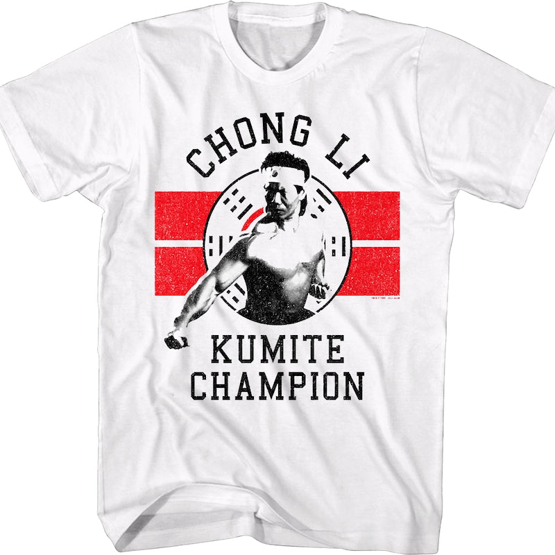 Chong Li Kumite Champion Bloodsport T-Shirt