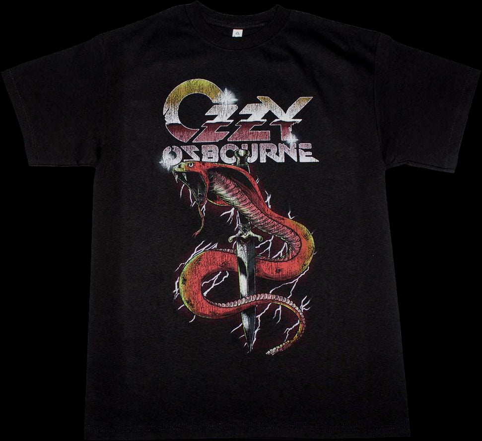 Rockline Cobra Dagger Ozzy Osbourne T-Shirt
