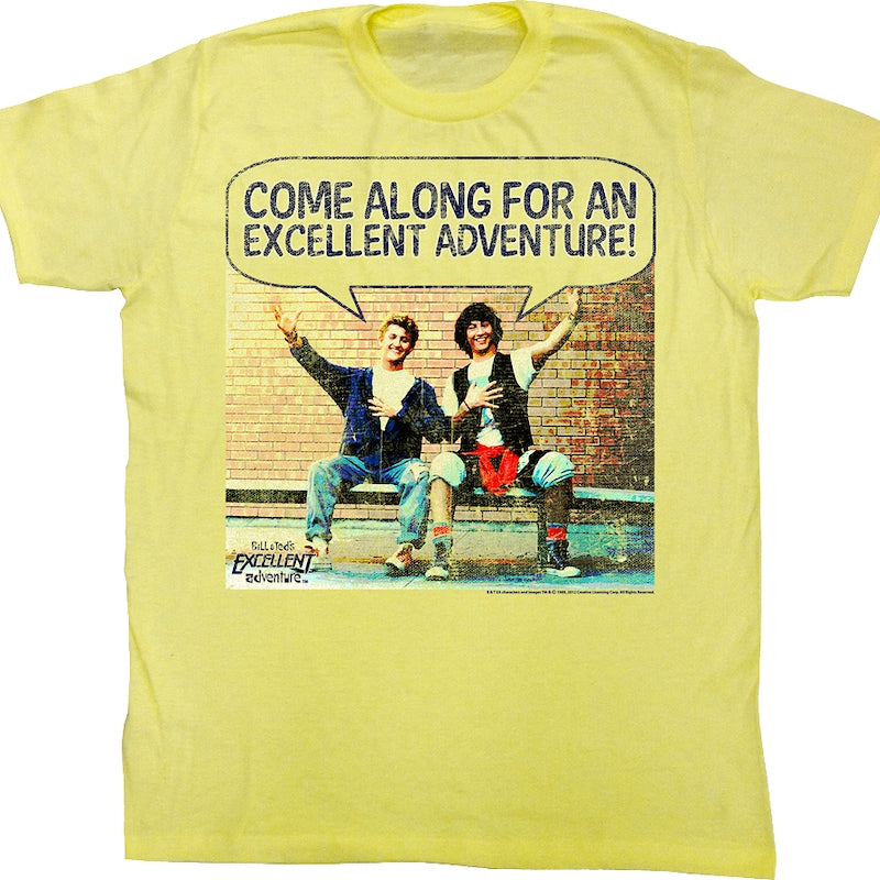 Come Along Bill and Ted's Excellent Adventure T-Shirt
