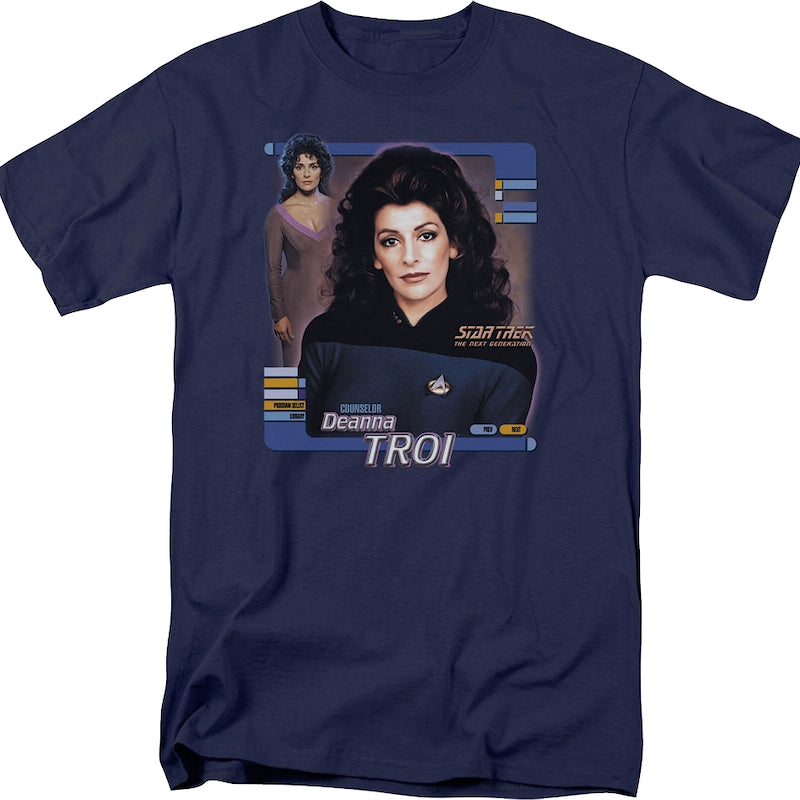 Deanna Troi Star Trek The Next Generation T-Shirt
