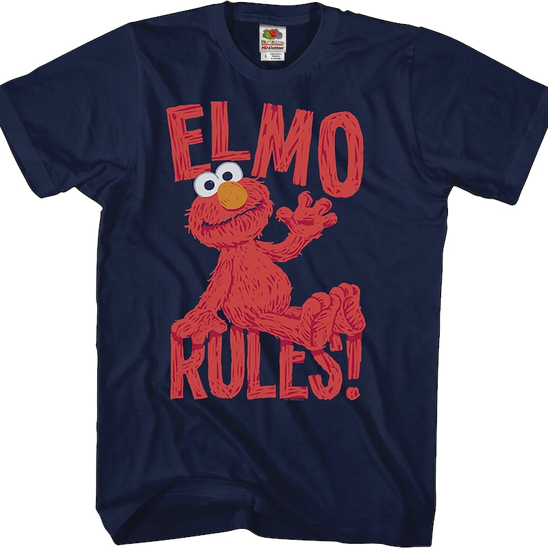 Elmo Rules Sesame Street T-Shirt