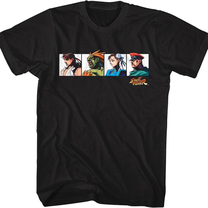 Fab Four Street Fighter T-Shirt