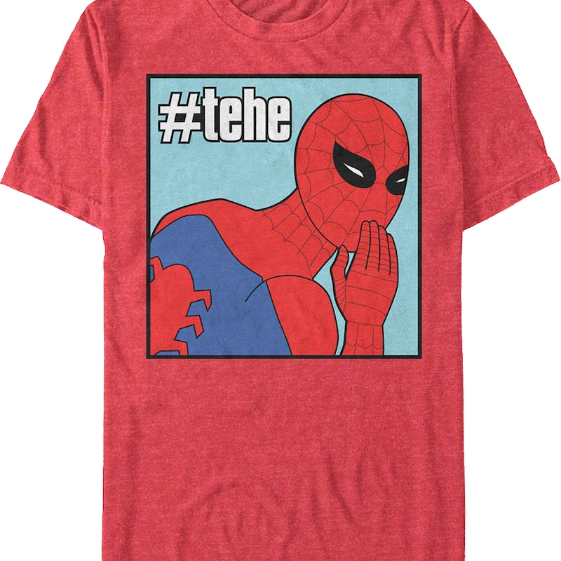 Hashtag tehe Spider-Man T-Shirt
