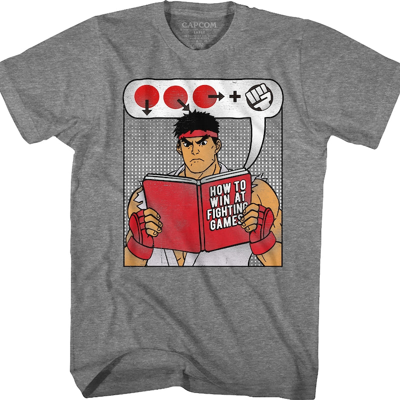 How To Win At Fighting Games Street Fighter T-Shirt