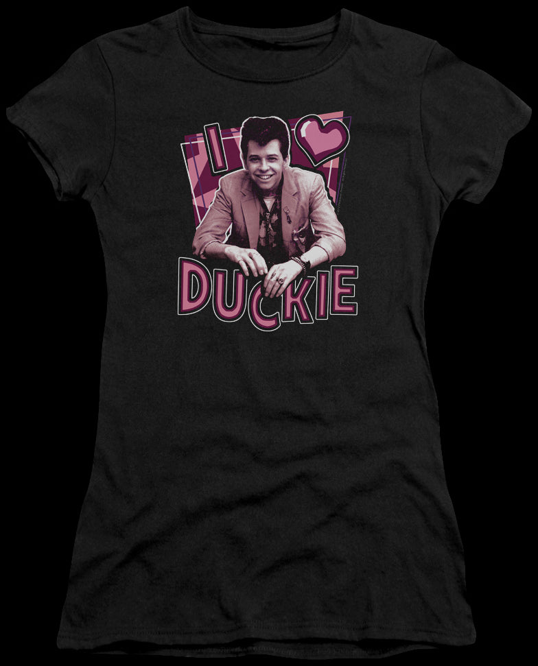 Ladies I Heart Duckie Shirt