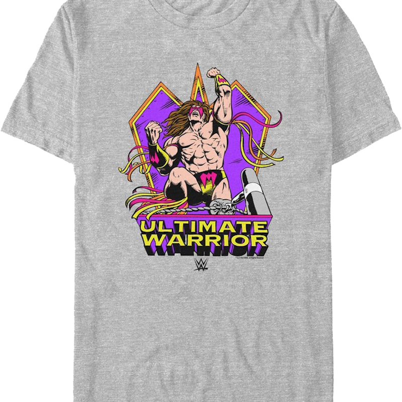 Illustrated Ultimate Warrior T-Shirt