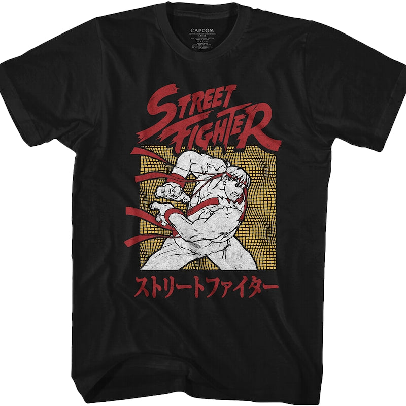 Japanese Street Fighter T-Shirt