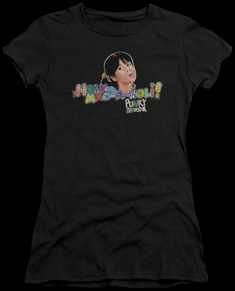 Ladies Holy Mac-A-Noli Punky Brewster Shirt