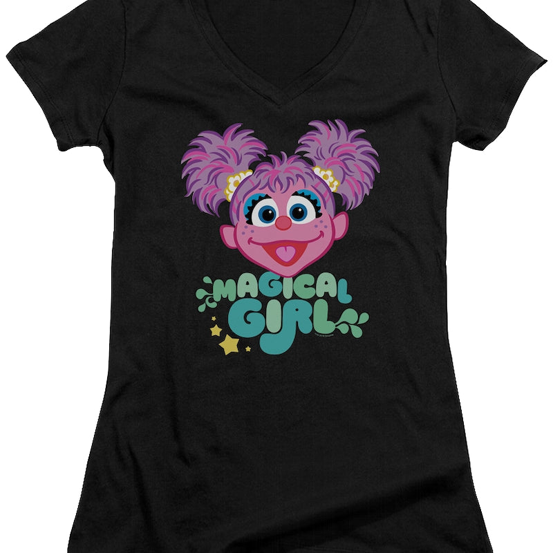 Junior Magical Girl Sesame Street V-Neck Shirt