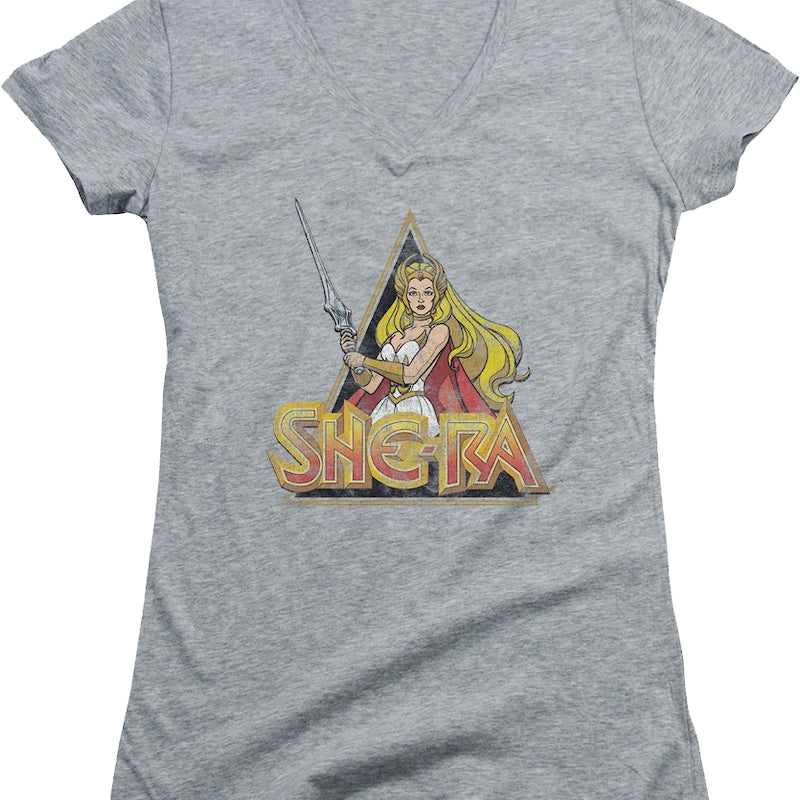Ladies She-Ra V-Neck Shirt