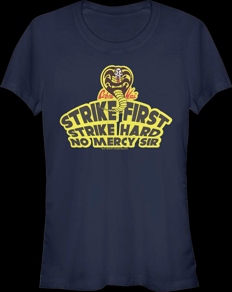 Ladies Way Of The Fist Cobra Kai Shirt