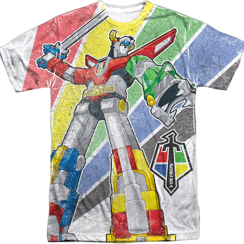 Mighty Robot Voltron T-Shirt
