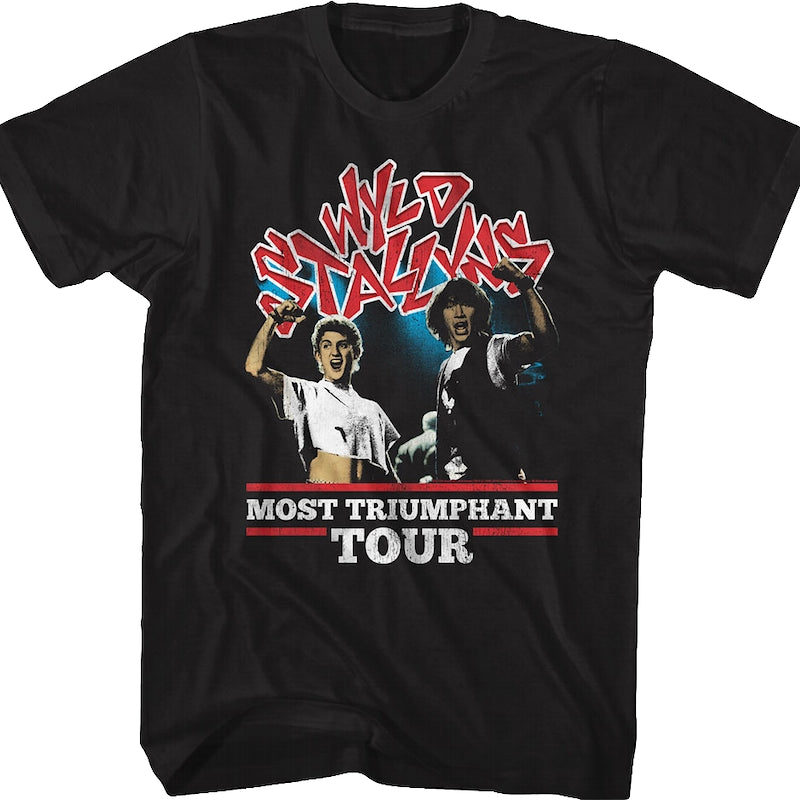 Most Triumphant Tour Bill and Ted's Excellent Adventure T-Shirt