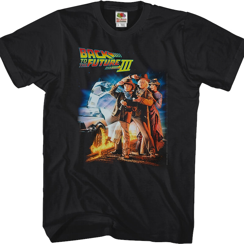 Movie Poster Back To The Future III Shirt