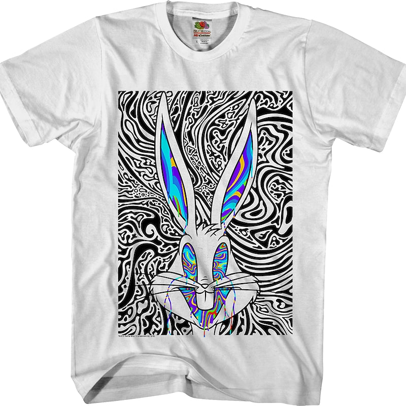 Psychedelic Bugs Bunny Looney Tunes T-Shirt