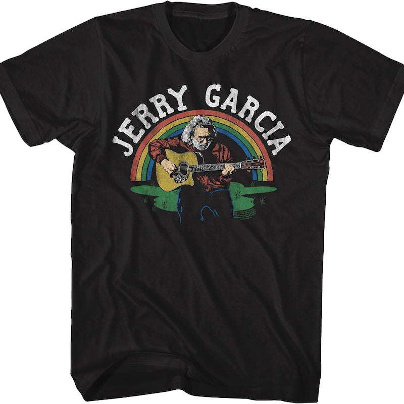 Rainbow Jerry Garcia T-Shirt