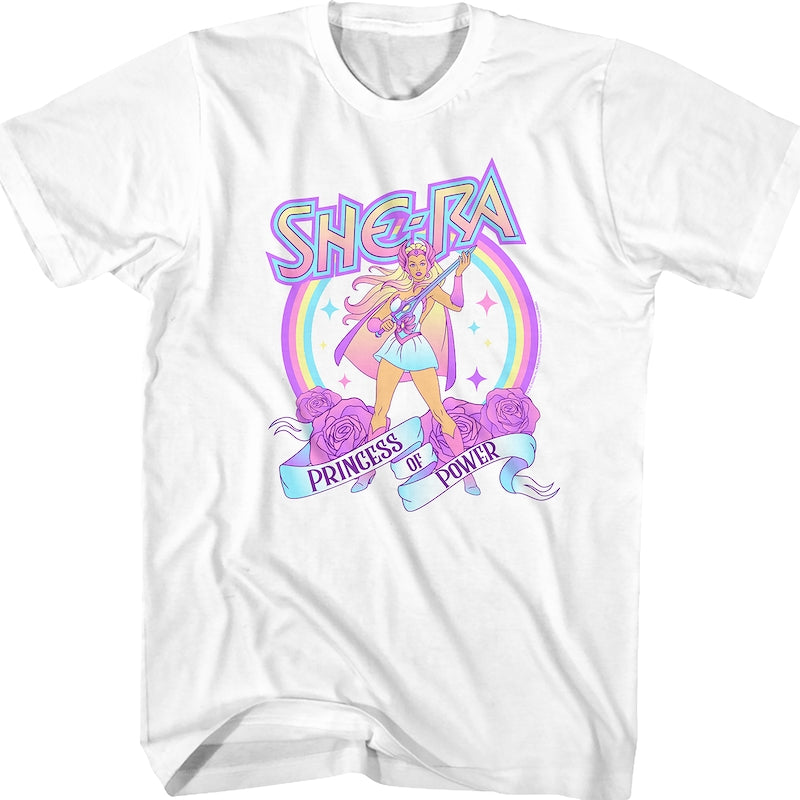 Rainbow She-Ra Masters of the Universe T-Shirt