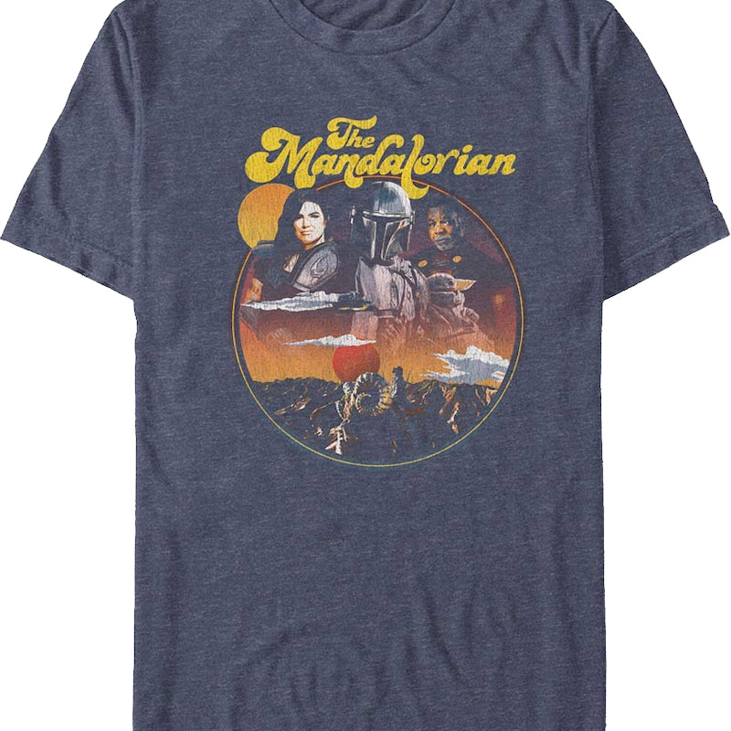 Razor Crest Crew The Mandalorian Star Wars T-Shirt