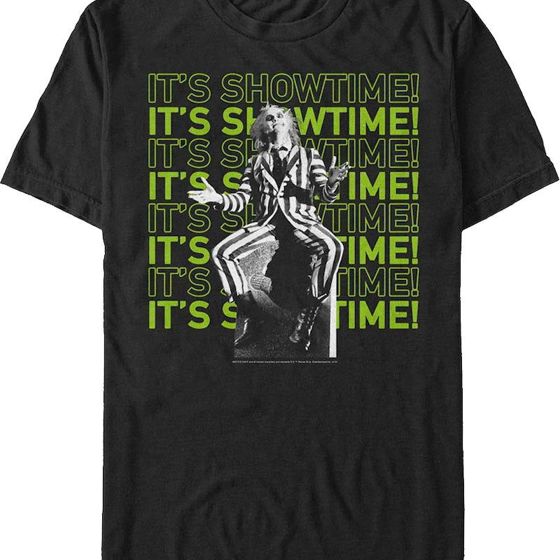 Repeating Showtime Beetlejuice T-Shirt