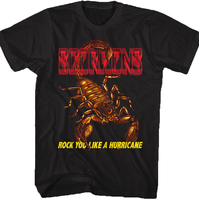 Rock You Like A Hurricane Scorpions T-Shirt