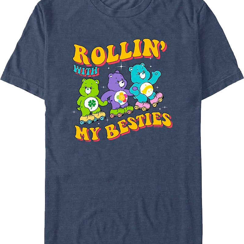 Rollin' With My Besties Care Bears T-Shirt