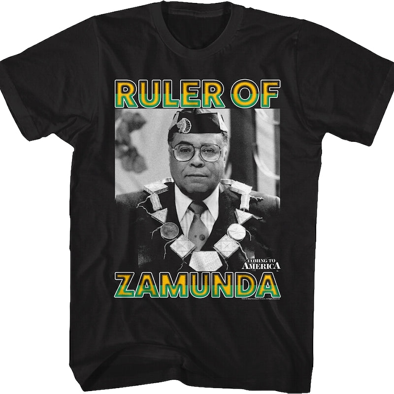Ruler Of Zamunda Coming To America T-Shirt