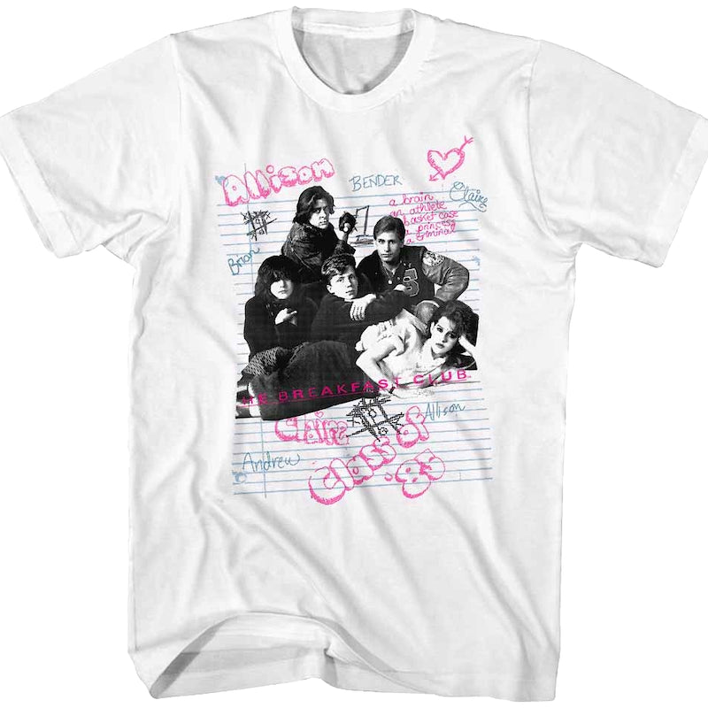 Sketches Breakfast Club T-Shirt