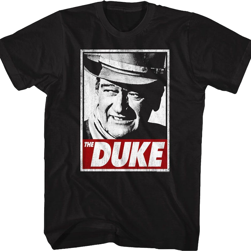 The Duke Poster John Wayne T-Shirt