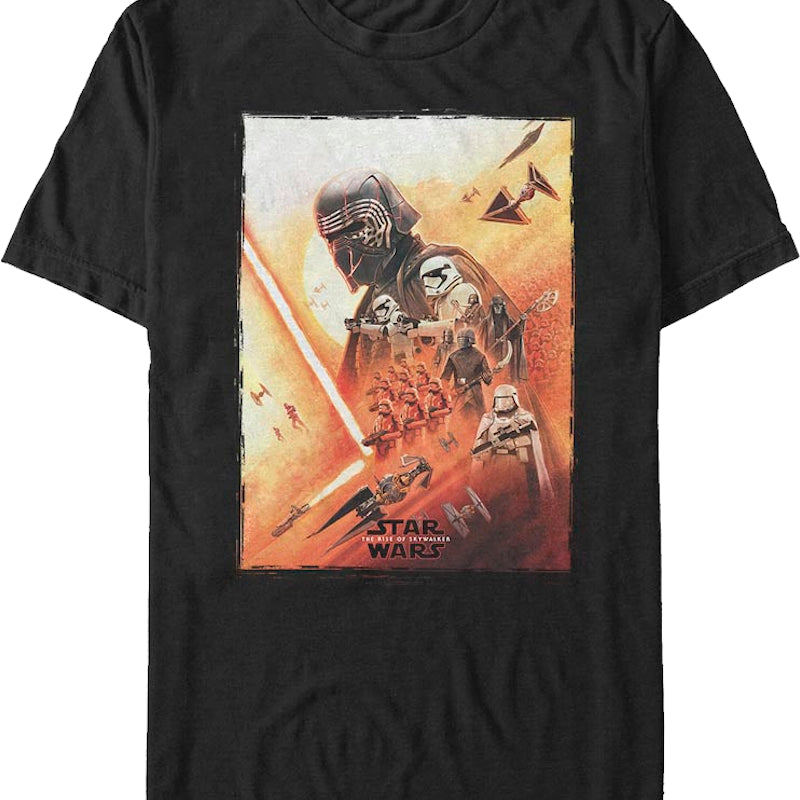 The Rise Of Skywalker Dark Side Poster Star Wars T-Shirt