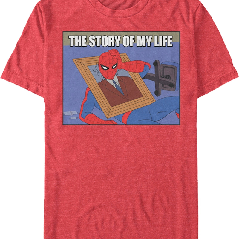 The Story Of My Life Spider-Man T-Shirt