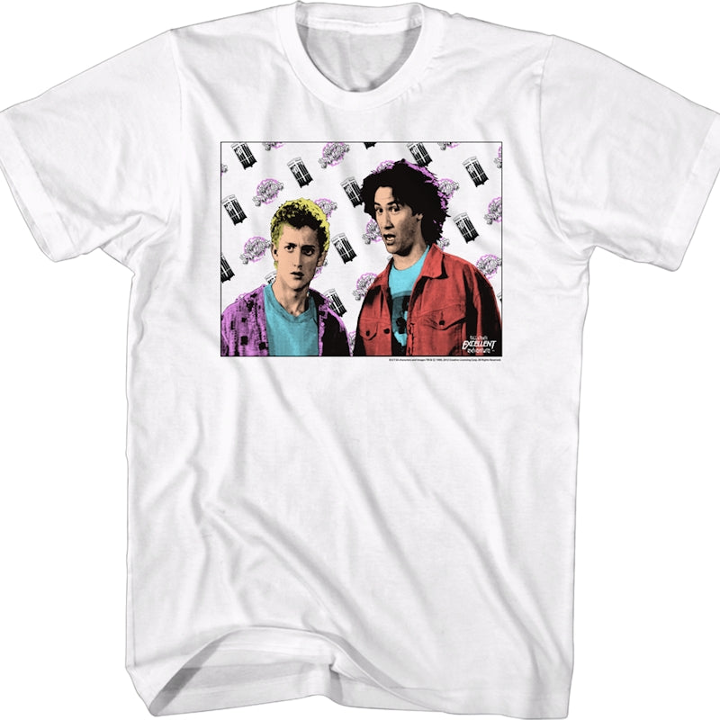 Time Flies Bill and Ted's Excellent Adventure T-Shirt