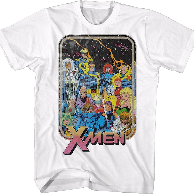 Vintage X-Men Group Picture Marvel Comics T-Shirt
