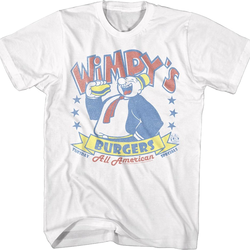 Wimpy's Burgers Popeye T-Shirt
