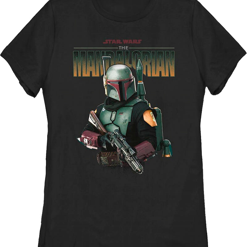 Womens Boba Fett The Mandalorian Star Wars Shirt