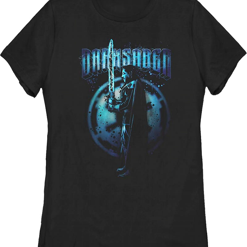 Womens Darksaber The Mandalorian Star Wars Shirt