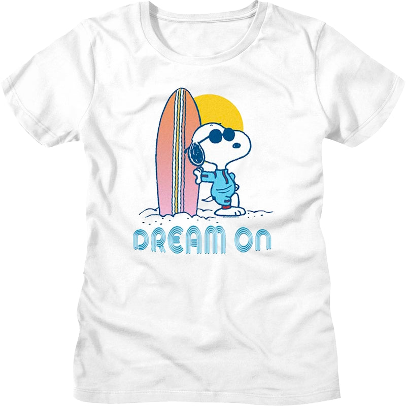 Womens Dream On Peanuts Shirt
