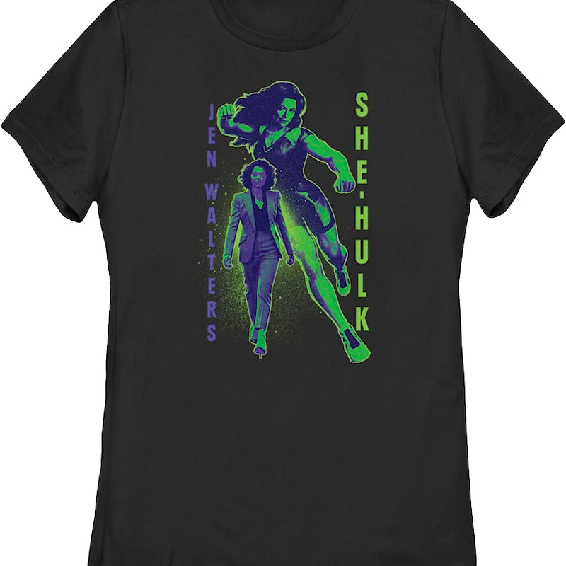 Womens Jen Walters She-Hulk Marvel Comics Shirt