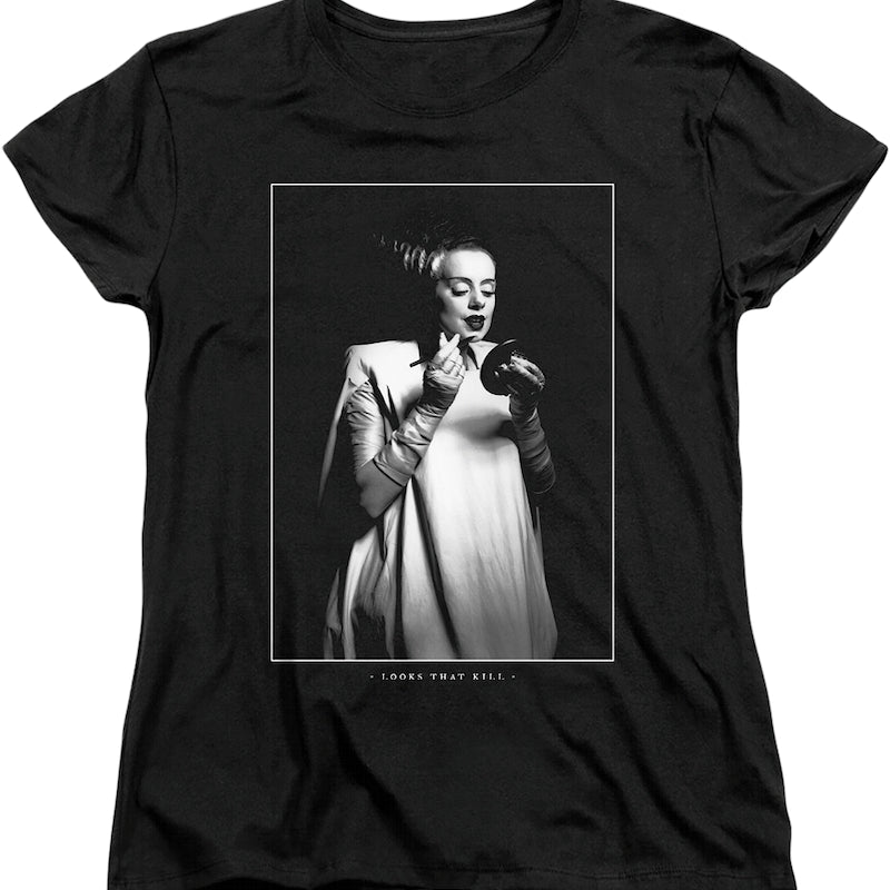 Womens Looks That Kill Bride Of Frankenstein Shirt
