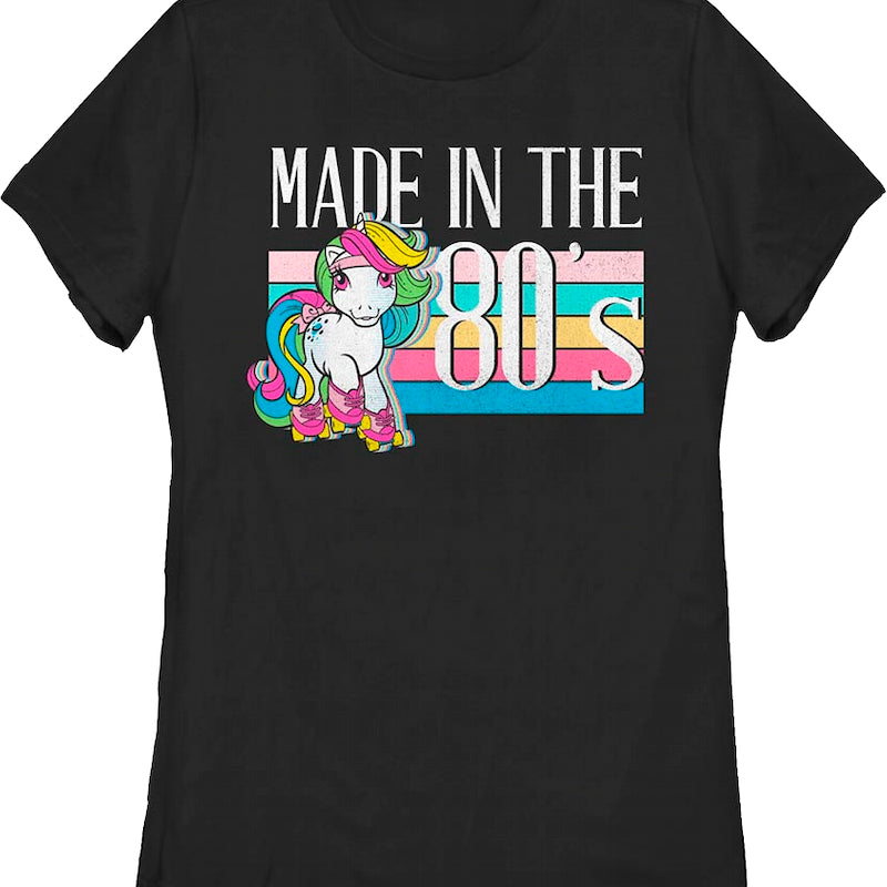 Womens Made In The 80's My Little Pony Shirt